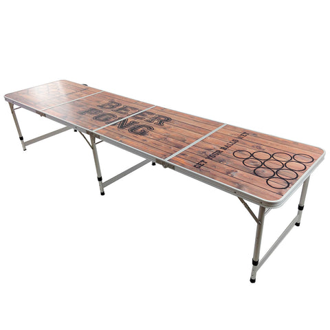 Brown Classic Beer Pong Table