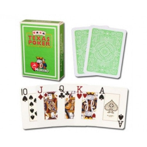 Modiano Texas Poker Light Green Cards