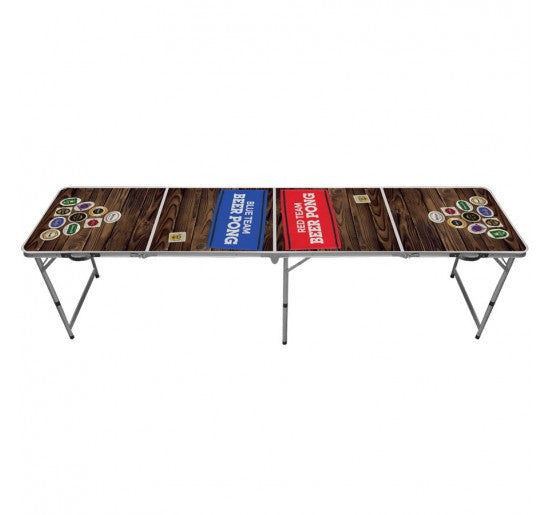 Red vs Blue Beer Pong Table